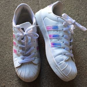 Iridescent Hologram Adidas Superstar